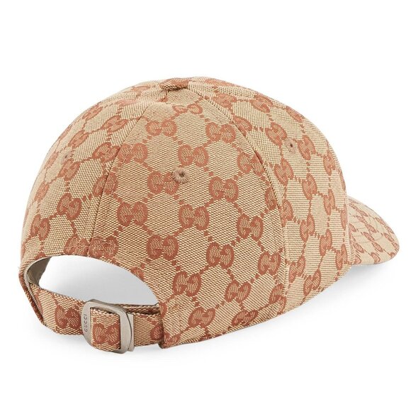 GUCCI BASEBALL CAP SF GIANTS GG SUPREME LOGO CANVAS EMBROIDERED HAT - Picture 3 of 14